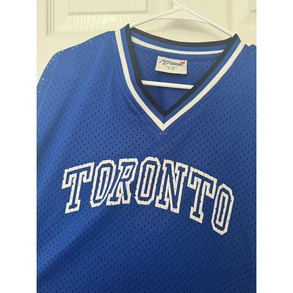 Impressions Canada Blue and White Toronto Maple Leaves Jersey Sz: XL - Picture 2 of 4